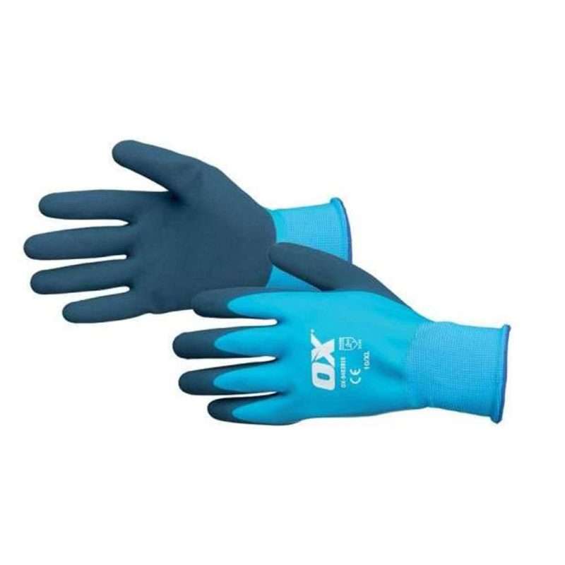 OX Waterproof Latex Gloves